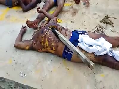 New Footage Showing the Result of the Carnage in Brazilian Prison - part 1