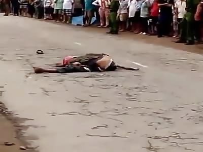 Horrible bike accident and. Your friend