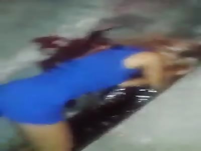 Young girl betrays husband bandit with older man and dead she and lover