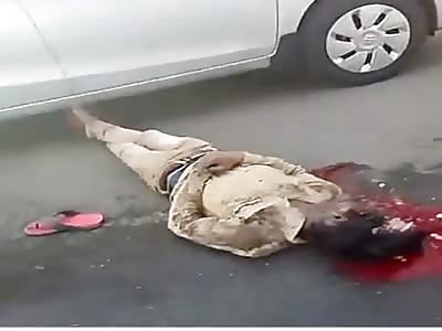 horrible accident wi man