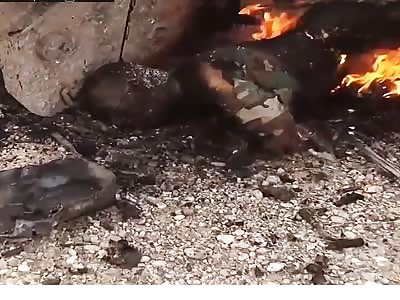 Iraqi troops destroyed by Islamic state battlefield