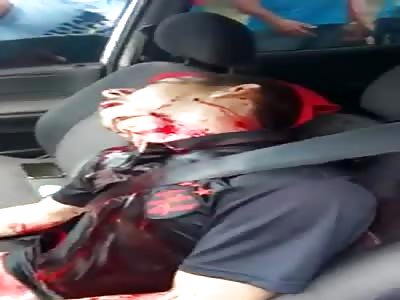 Man Was Executed Inside His Car With Several Shots