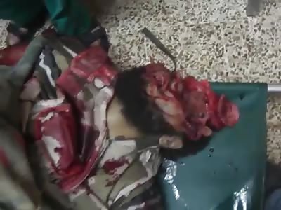 soldier destroyed in batle
