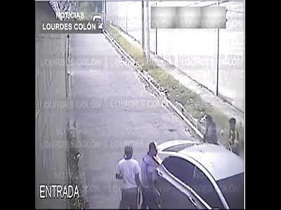man being executed in san salvador 