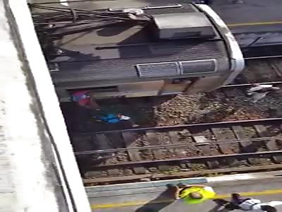 brutally beating thief 