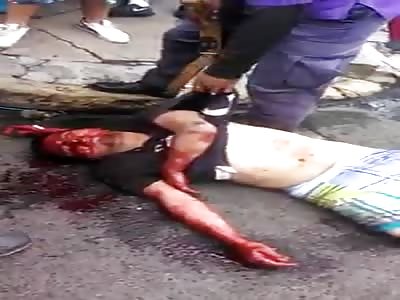 brutally beating for stealing 