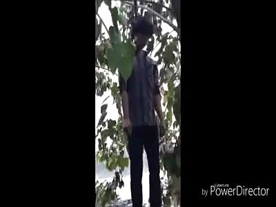 fisherman found hanged