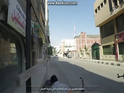 isis kill 2 man on the street