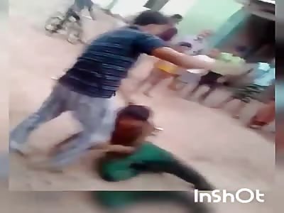 Thief beating 