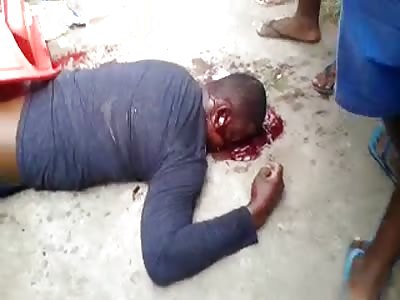 Man executed with shots 