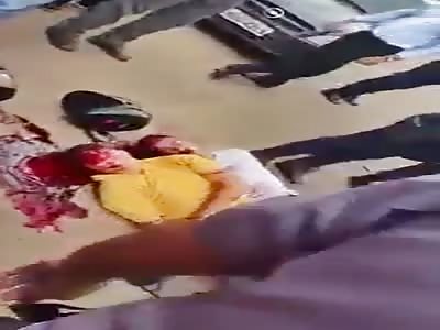 two man murdered one has his face disfigured