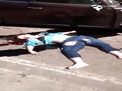 Sexy woman dies in accident 