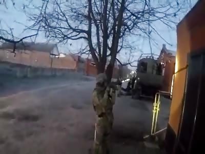 Dashcam catches the murder of two jihadists by the police