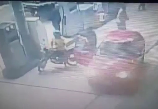 man Being executed in itagiba city brasil 