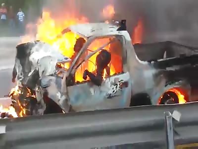 Barbecue: hell in the car !