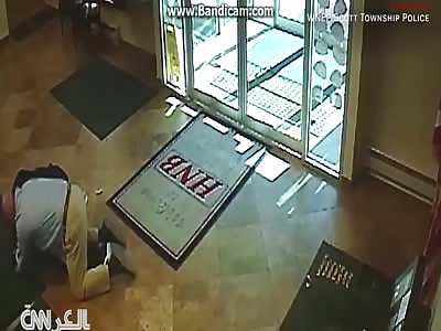  Robert Saxoski attacked an armed robber at a bank in Pennsylvania