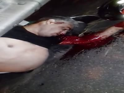 horrific accident with people