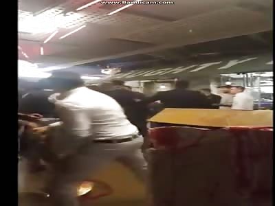 a fight with several men in melburn