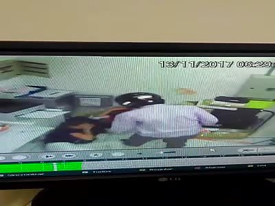 Shock: Victims Beaten by Burglar