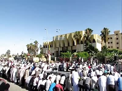 moment of the shooting in the mosque