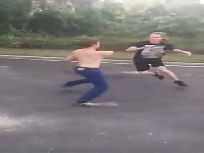crazy fight
