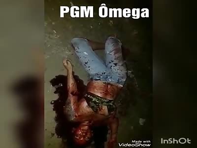 FULL VIDEO  woman stabbed 