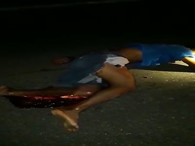 horrific accident WITH BIKER