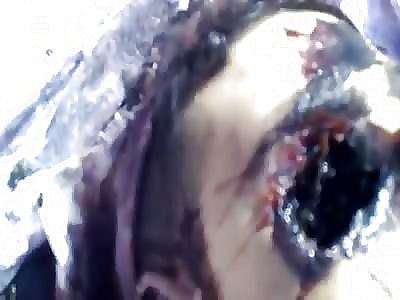 Death after airstrike