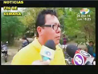 woman cry's over her dead husband 