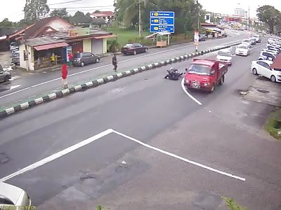 crazy funny car crash