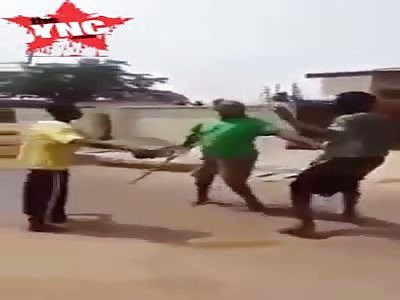 locals teach immigrant thieves a lesson 