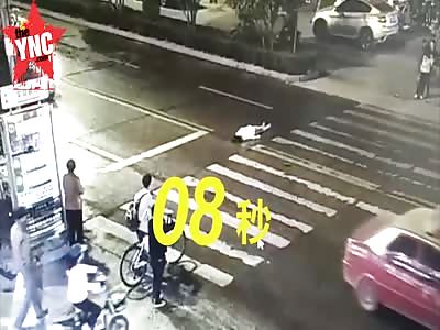 she would still be alive now if some one helped of the zebra crossing