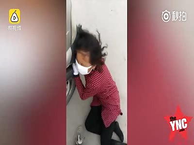 Chinese woman with mental health issues