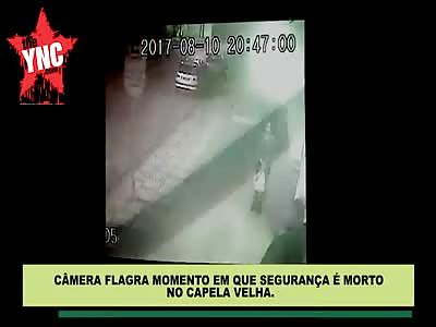 Security guard is shot to death by 2 men