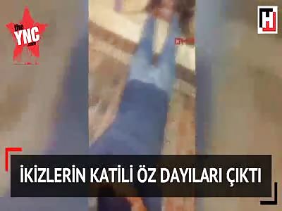 twin brothers in turkey get killed by there uncle @0:40