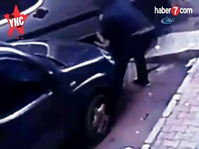 The murder of a man  in the Corlu province in turkey