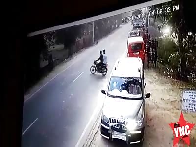 A terrible accident in  Baghi Bardiha