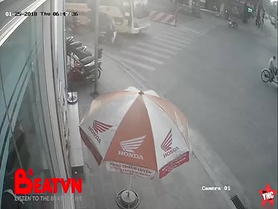 Man escaped  death in a accident in Vietnam