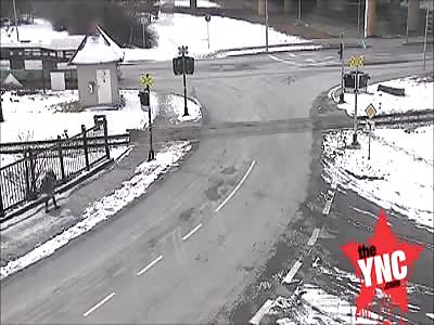 lucky escape in Czechoslovakia