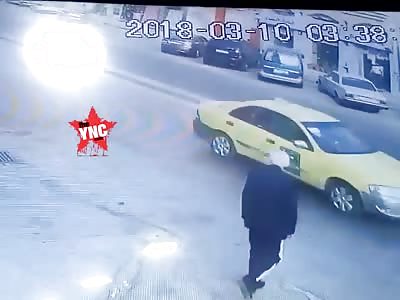 An accident ran over an elderly man after leaving the mosque in Tabarbour kfc intersection