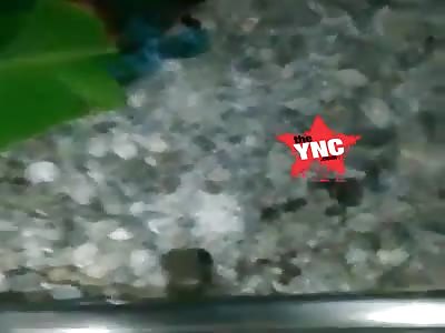 student killed by a train in Alai, Pauh limo, Padang