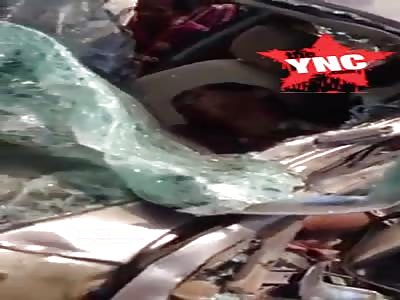 A terrible accident in  Memot, Tbong Khmum