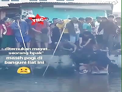 Body discovery  guesthouse edge of DAM Kel. 23 Ilir Kec. Bukit Kecil Palembang.