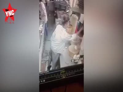 man get hurt with a meat cleaver