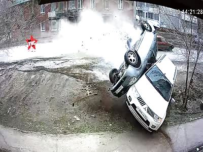 car accident  in Omsk