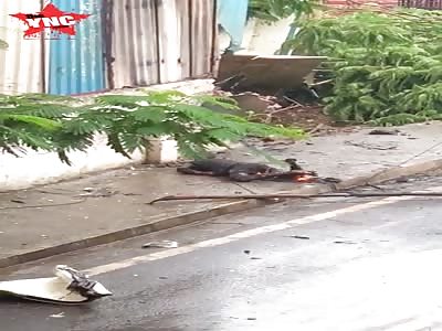 a roasted Indian when Chartered Plane Crashes In Ghatkopar; Five dead including pilot