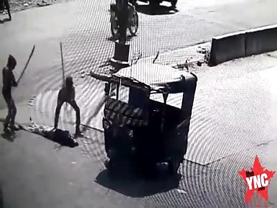 two youths killed a man with poles in Kharbi ChowkDighori, Nagpur, Maharashtra
