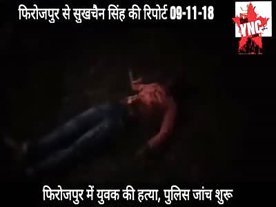 Youth's throat was slit in hyderabad