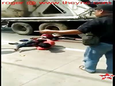 youth crushed by a truck in Bekasi Regency