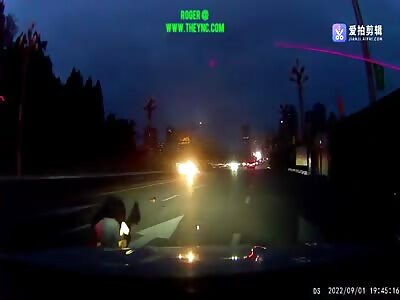 Zebra crossing Accident in Nanchong City